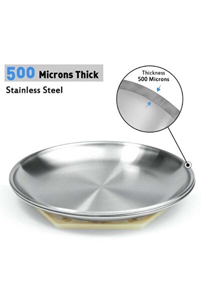 Generic Stainless Steel Dishes for Food and Water Bowls for Small Relief of W...