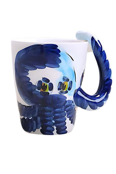 Generic 3D Octopus-Themed Ceramic Mug – Ocean-Inspired Drinkware