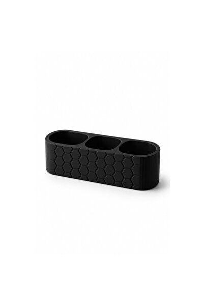 OEM Organizator telecomenzi, 3 compartimente, model fagure, pentru birou sau ...