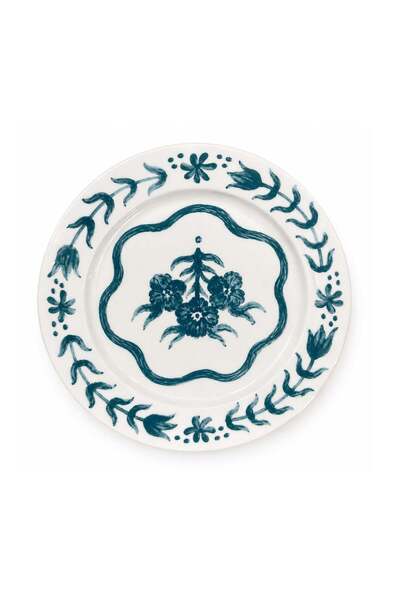 Generic Rossetti Palais Dusultan Green Dinner Plate (10.5 Inch)