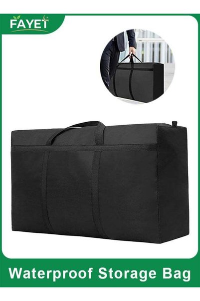 Generic Waterproof Storage Bags, Heavy Duty Oxford Cloth Moving Bags with Zip...