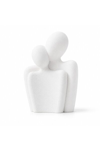 OEM Figurină decorativă Cuplu Îndrăgostit – Statuetă de cuplu pentru Ziua Înd...
