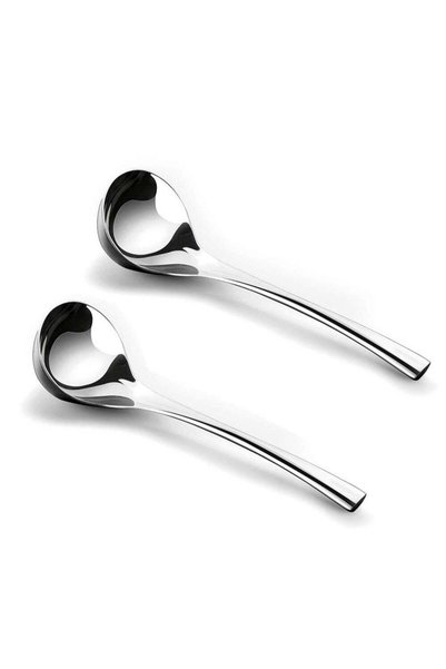 Generic Blythornix Soup Spoon Stainless Steel, Soup Ladles for Serving, Large...