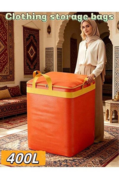 Generic Space Saving Clothing Storage Bags, 400L Under Bed Storage for Clothe...
