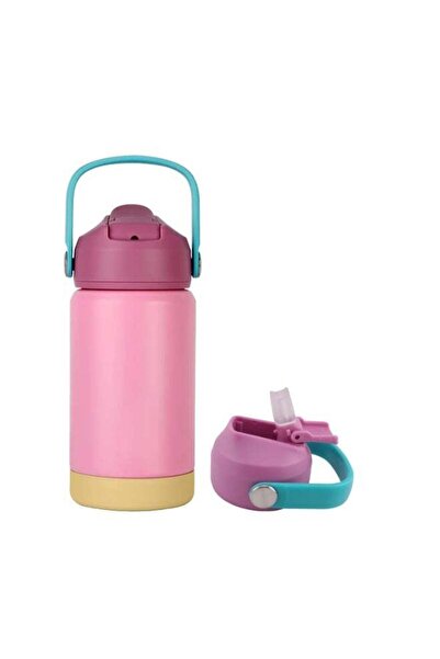 Generic CRAVISTA Kids Insulated Water Bottle with Straw & Handle – 350ml Stai...