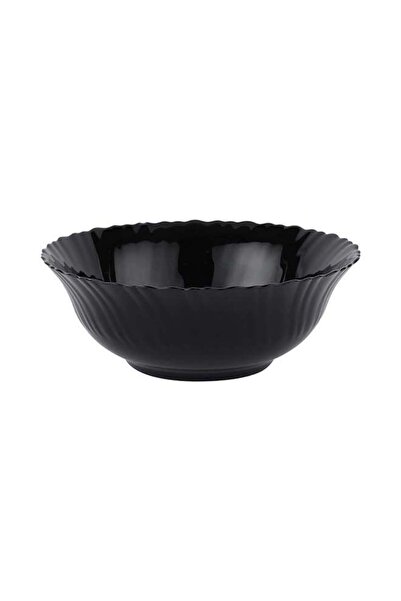 Generic Royalford 5 Inch Opalware Black-Wave Series Bowl | Lightweight, Dishw...