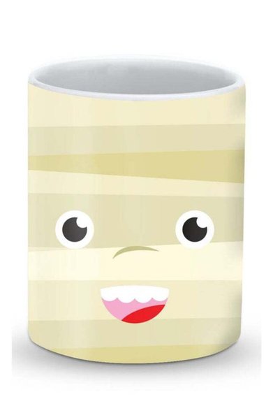 Generic Premium Cute Mummy Designer Mug Beige/White