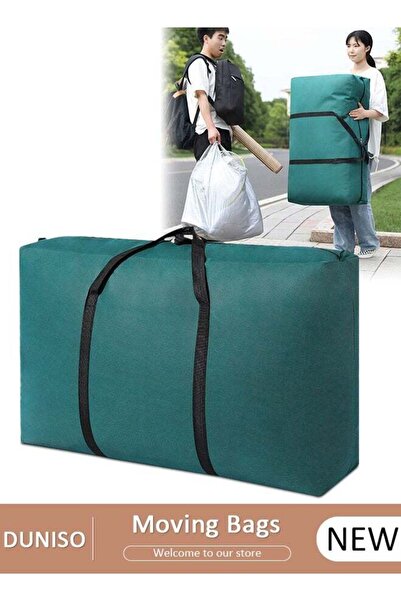 Generic 125L Collapsible Moving Bags, Organizing Bags with Zippers and Handle...
