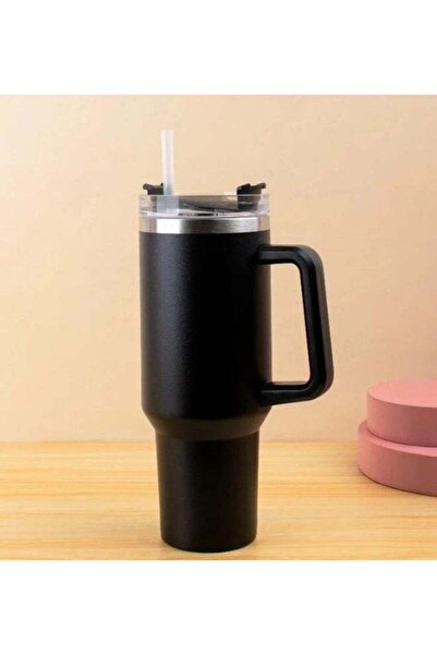 Generic Tumbler with Straw 40 oz Cup Holder Compatible for Travel Insulated S...