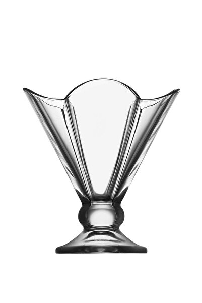 Generic 2-Piece Ice VIlle Ice Cream Cup, 210 ml Clear 210ml