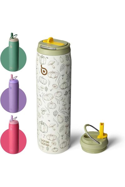 Generic BOTTLE BOTTLE 32oz Stainless Steel Vacuum Insulated Water Bottle with...