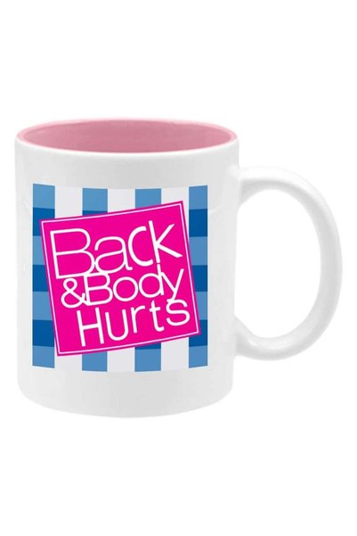 Generic Back And Body Hurts Mug Funny Coffee Mug Back & Body Hurts Coffee Mug...