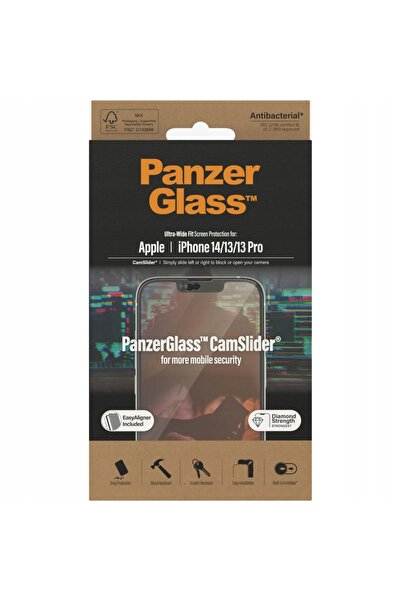 CARE by PanzerGlass® PanzerGlass Ultra-Wide Fit pentru iPhone 14 / 13 / 13 Pr...
