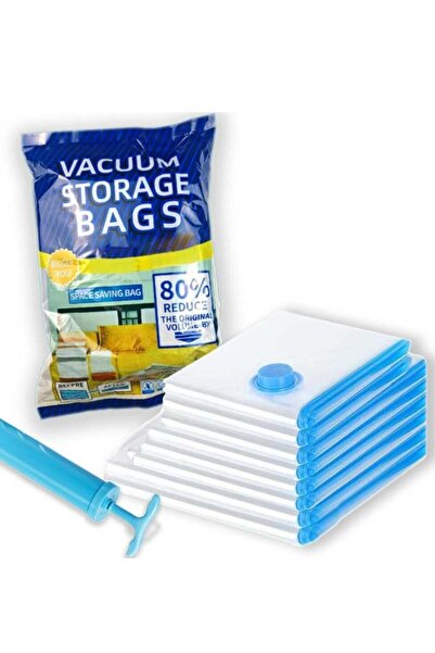 Generic Vacuum Storage Bags with Hand Pump, 12 Pack (3 x Small, 3 x Medium, 3...