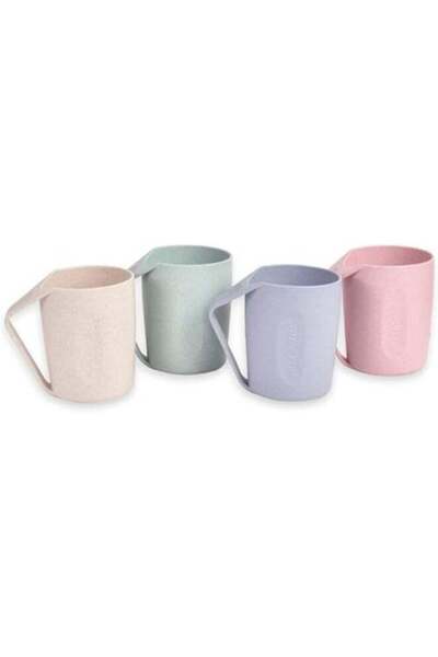 Generic 4 Pack Wheat Straw Mugs, Unbreakable Coffee Mugs, 13.5 oz Biodegradab...