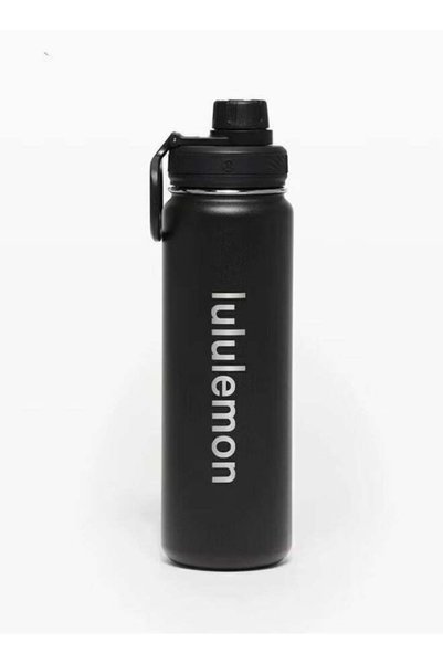 Generic lululemonStainless steel sports vacuum insulated water bottle, suitab...
