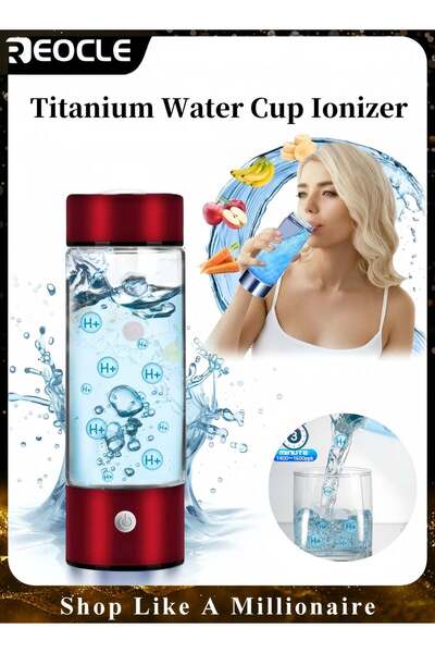 Generic Titanium Water Cup Ionizer Hydrogen Rich Generator Super Antioxidant ...