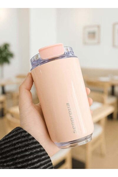 Generic Travel Coffee Mug, 320ml Insulated Beverage Cup With Leakproof Lid, L...
