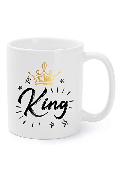 Generic Valentine's Day Gift Mugs Funny King Coffee/Tea Couple Cups for Men N...