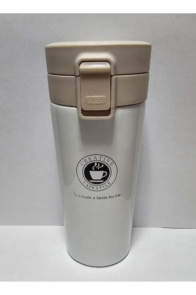 Generic Double Walled Thermal Mug White