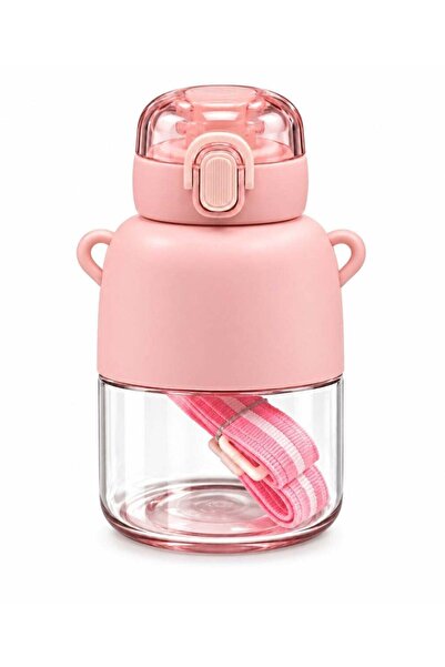 Generic Cute Cartoon Water Bottle for Kids with Protective Sleeve, Carry Stra...