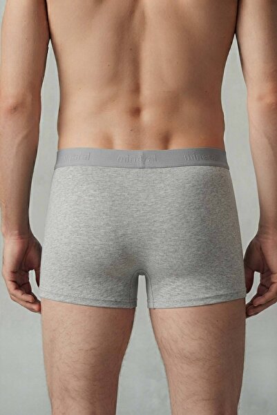 Mineral 51 Erkek Gri Boxer Külot