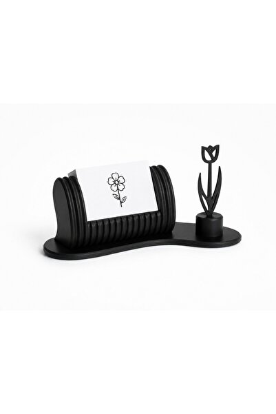 OEM Suport elegant pentru cărți de vizită, cu design floral decorativ, organi...