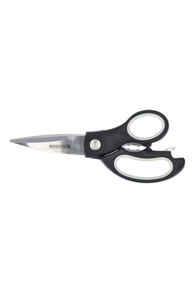 Generic Royalford 3-in-1 Multi-Purpose Stainless Steel Kitchen Scissors | Inc...