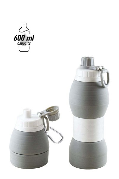 Generic Collapsible Water Bottles BPA Free Silicone Travel Mug Reusable Water...