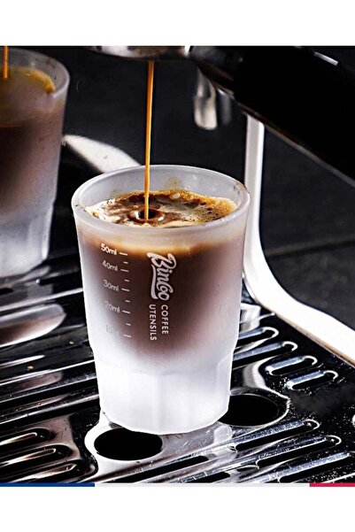 Generic Espresso Cups , Clear Espresso Measuring Cup Glass with Scale - Espre...