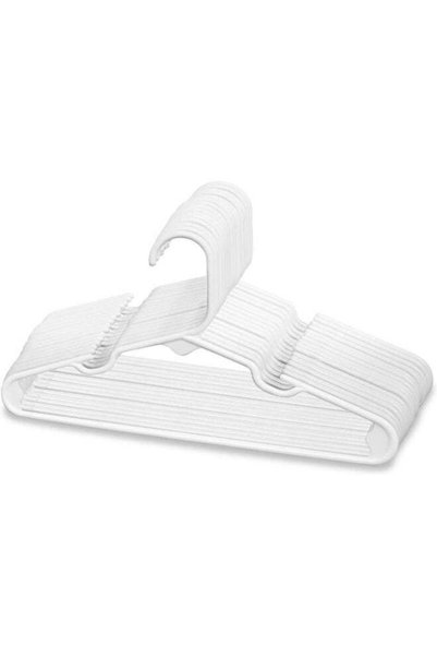Generic ManGotree Kids Hangers 20 Pack, White Baby Hangers for Closet, Slim P...