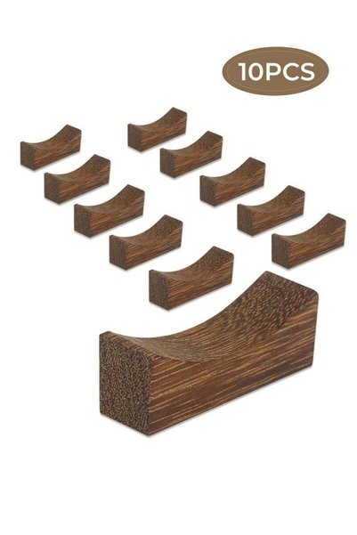 Generic 10PCS Wooden Chopstick Rests and Holders for Home, Hotel, Resta, uran...