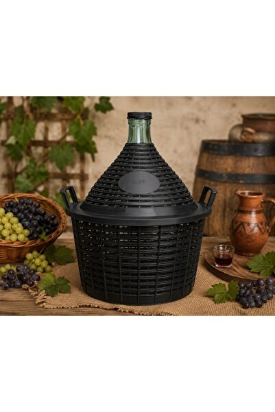 OEM Glass Carboy with Black Basket 25L