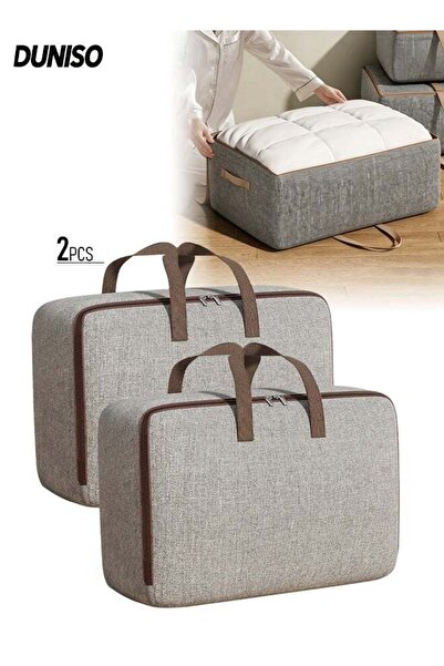 Generic 2 Pack Storage Bags, Moving Bags with Strong Zippers & Carrying Handl...