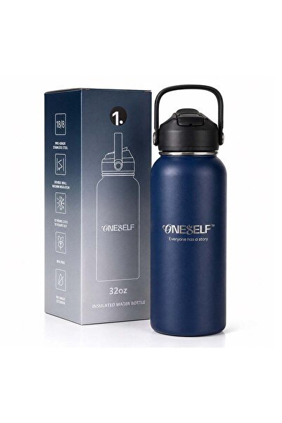 Generic ONESELF 32 Oz Insulated Stainless Steel Water Bottle | Vacuum Insulat...