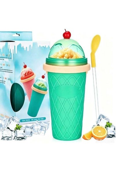 Generic Slushy Maker Ice Cup, Double Layer Silica Cup, Magic Quick Frozen Smo...