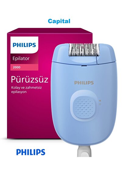 Philips Philips Epilator Series 2000 Wired Hair Removal Device Compact and Ef...