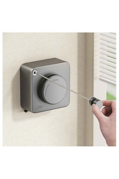 Generic Retractable Clothesline Indoor, Non-Sagging Outdoor Clothes Line Retr...