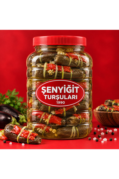 Şenyiğit Turşuları Patlıcan Dolma Turşusu 1 KG