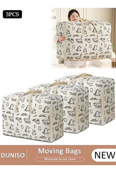 Generic 120L Large Moving Storage Bag , Extra Large Zipper Storage Box, Cloth...