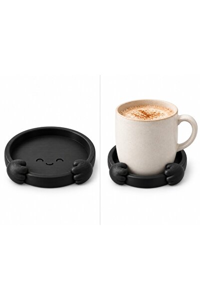 OEM Set de 3 suporturi pentru căni Mâini care se îmbrățișează, design decorat...