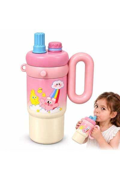 Generic Twisoo Kids Tumbler 850ml Double-Wall Vacuum Insulated Stainless Steel