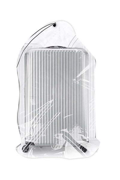 Generic 36x50 Inch Extra Large Clear Drawstring Plastic Luggage Storage Bags ...
