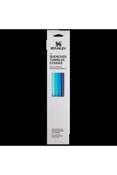 Generic 40oz Stanley Quencher Replacement Straws Reusable BPA-Free Tumbler St...