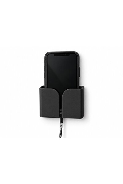 OEM Suport de perete premium pentru telefon, cu slot pentru cablu de încărcar...