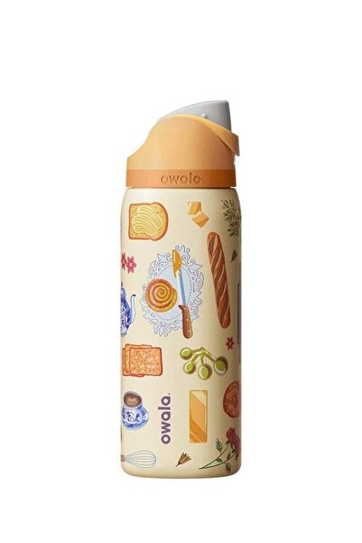 Generic FreeSip Insulated Stainless Steel Water Bottle with Straw for Sports,...