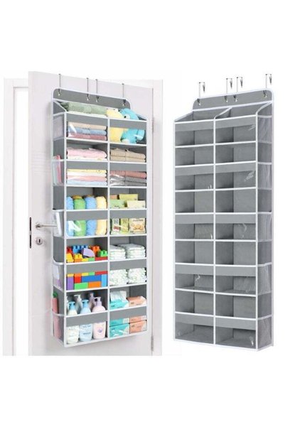 Generic Duty Door Organizer Hanging with Clear Window for Closet Bedroom, Ove...