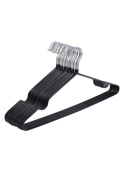 Generic 20-Piece Non-Slip Metal Hook Hangers Set