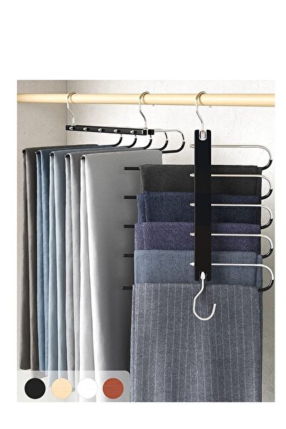Generic MahMir Magic Pants Hangers Space Saving Closet Hangers 5 Layers 2 Use...