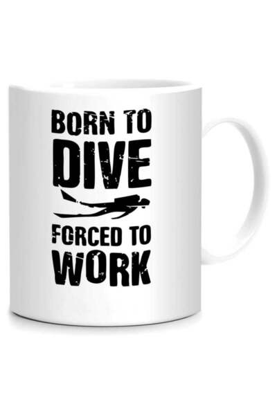 Generic Born to Dive Scuba Diving Mug